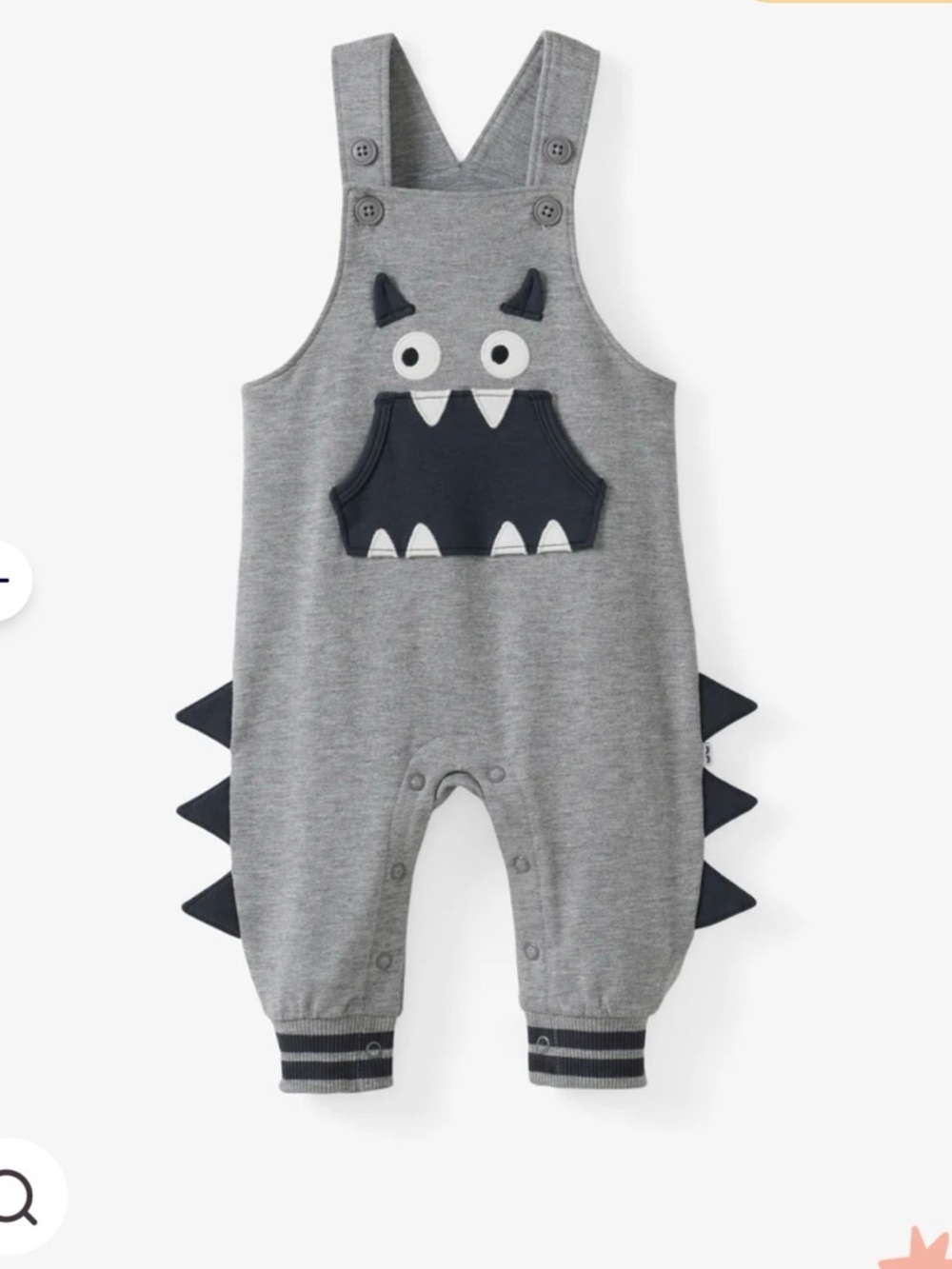 Little Sleepies Monster Overall